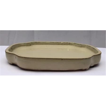 Parche Ceramic Humidity & Drip Tray, Beige - Rectangle PA2806790
